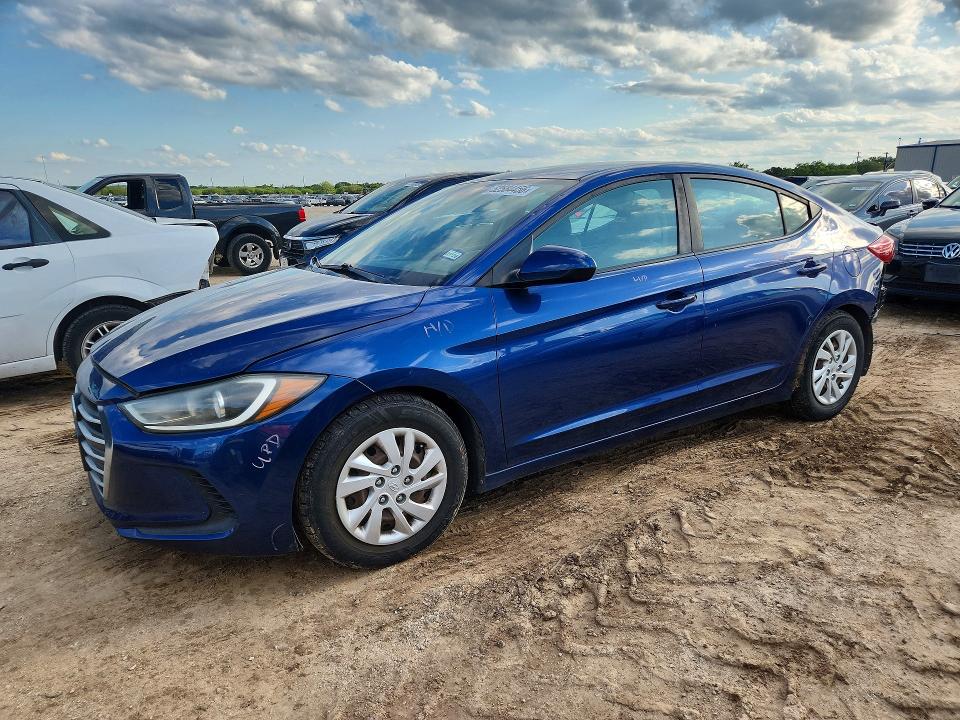 2017 Hyundai Elantra მანქანა იყიდება აუქციონზე, vin: 5NPD74LF3HH132902, აუქციონის ნომერი: 52584456