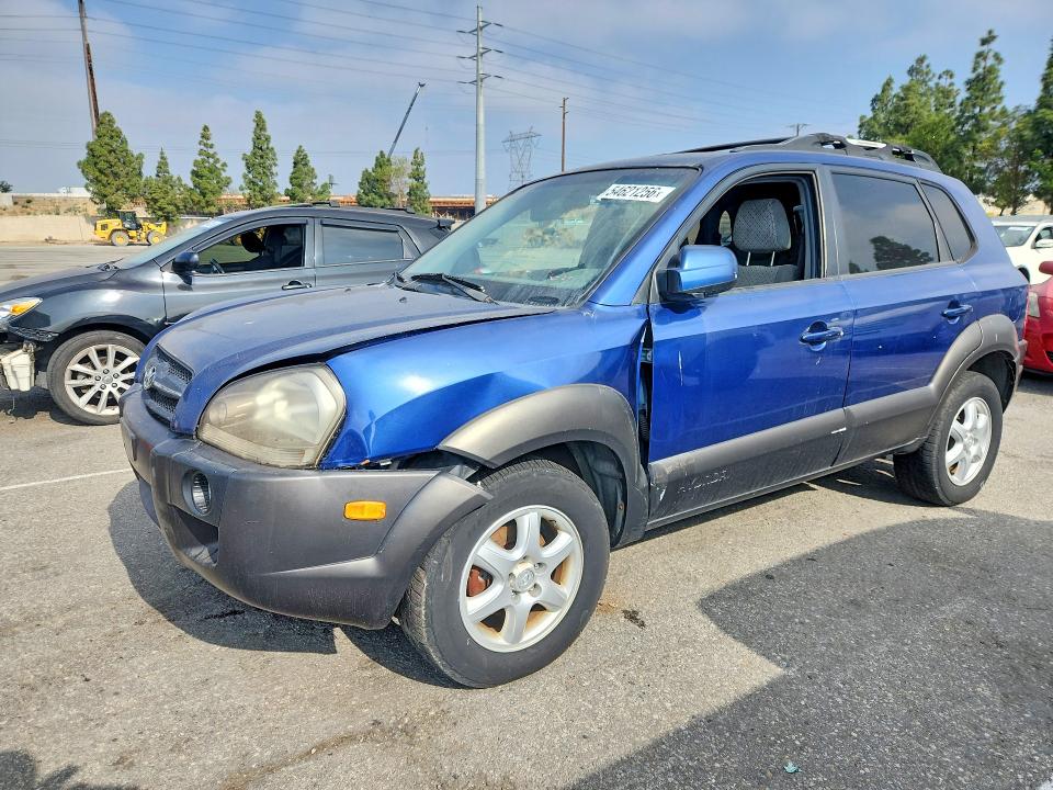 2005 Hyundai Tucson მანქანა იყიდება აუქციონზე, vin: KM8JN72D15U192605, აუქციონის ნომერი: 54621256