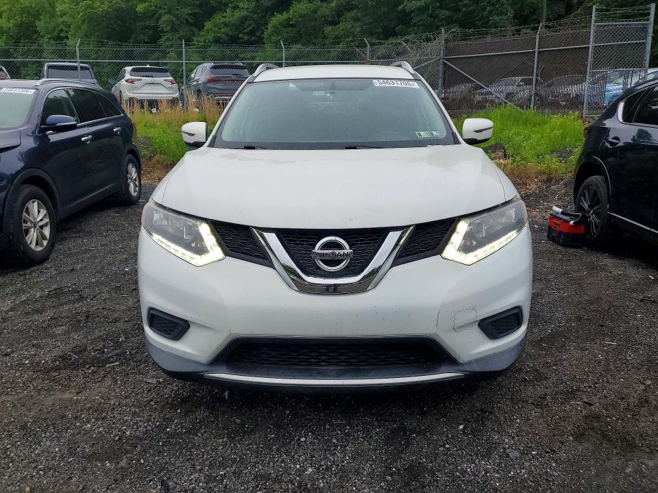 2016 Nissan Rogue მანქანა იყიდება აუქციონზე, vin: KNMAT2MT1GP640327, აუქციონის ნომერი: 54631706
