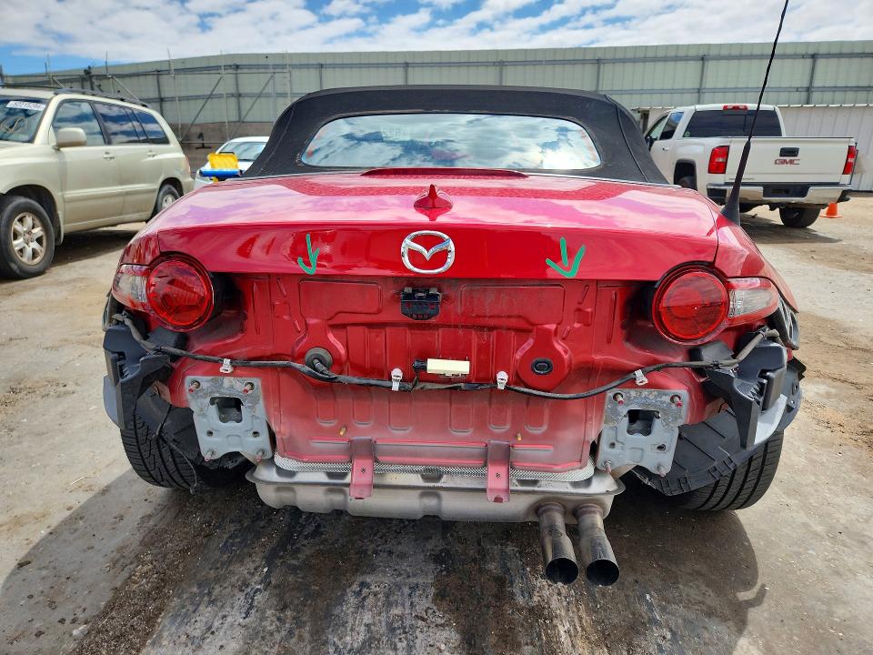 52212046 :رقم المزاد ، JM1NDAD71G0109973 vin ، 2016 Mazda Mx-5 Miata مزاد بيع