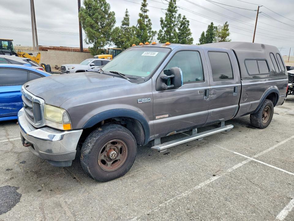 53607036 :رقم المزاد ، 1FTNW21P64ED62712 vin ، 2004 Ford F250 مزاد بيع