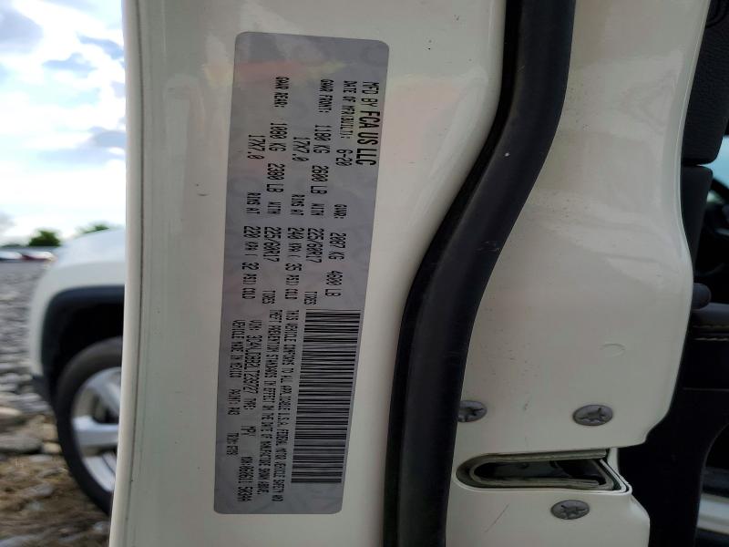 53828886 :رقم المزاد ، 3C4NJDBB2LT239727 vin ، 2020 Jeep Compass مزاد بيع