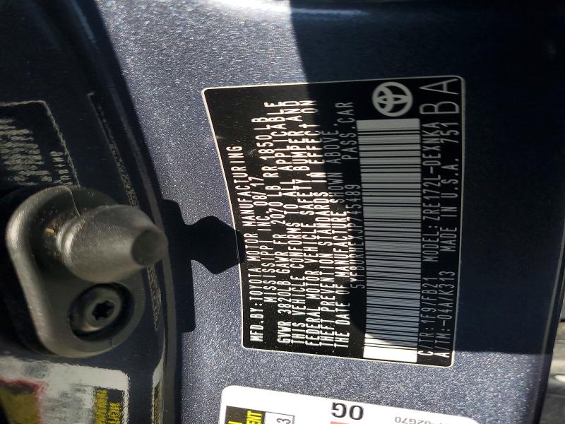 Aukcja sprzedaży 2018 Toyota Corolla, vin: 5YFBURHEXJP745489, numer aukcji: 51988916