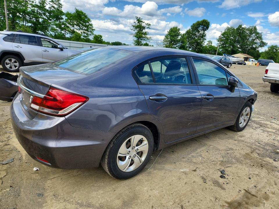 55212776 :رقم المزاد ، 19XFB2F59FE280052 vin ، 2015 Honda Civic مزاد بيع