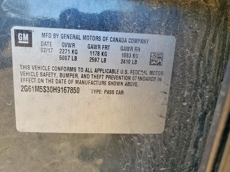 Продажа на аукционе авто 2017 Cadillac Xts, vin: 2G61M5S30H9167850, номер лота: 55327786