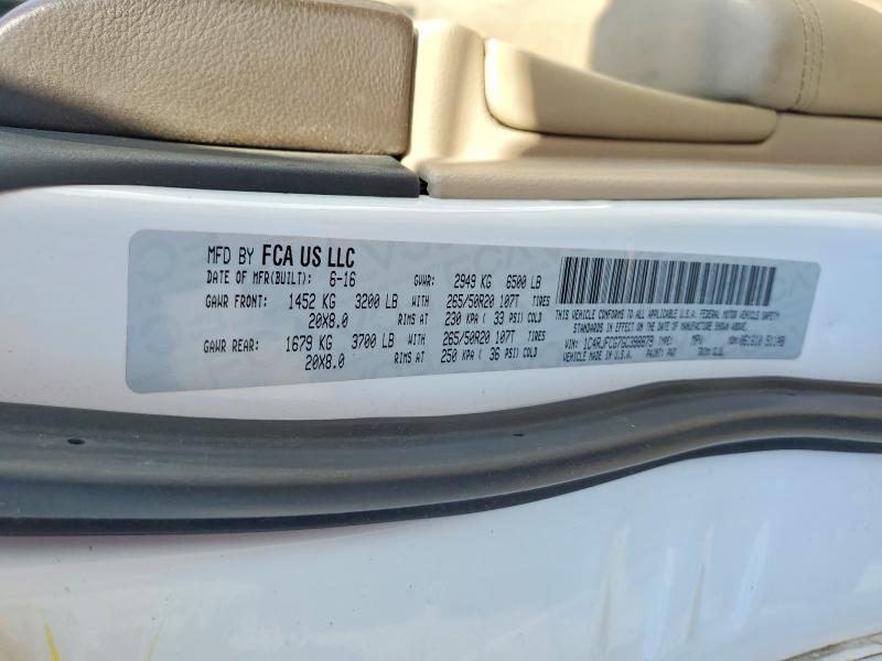 54680426 :رقم المزاد ، 1C4RJFCG7GC398879 vin ، 2016 Jeep Grand Cherokee مزاد بيع