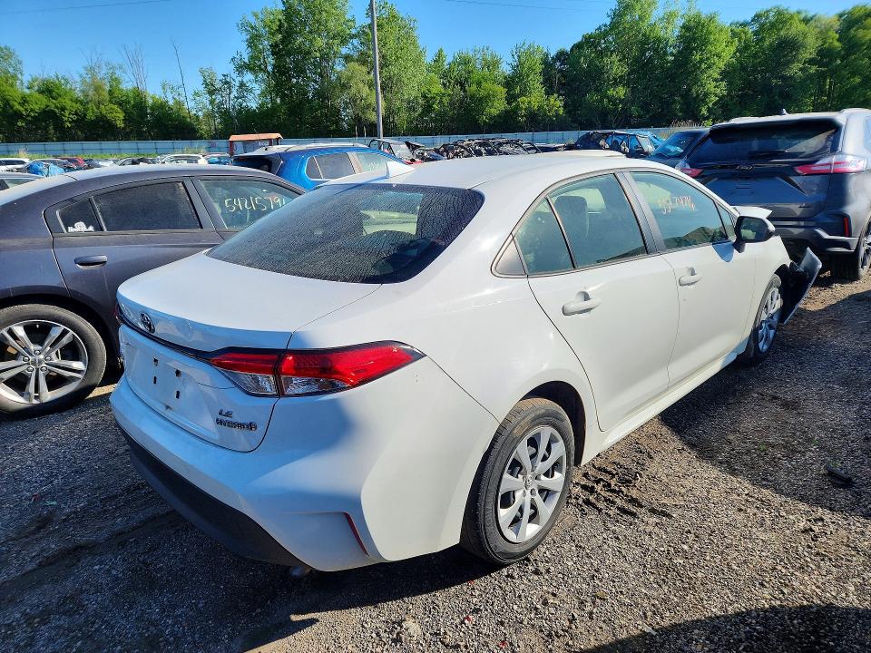 2023 Toyota Corolla Hybrid მანქანა იყიდება აუქციონზე, vin: JTDBCMFE4PJ008603, აუქციონის ნომერი: 55274716