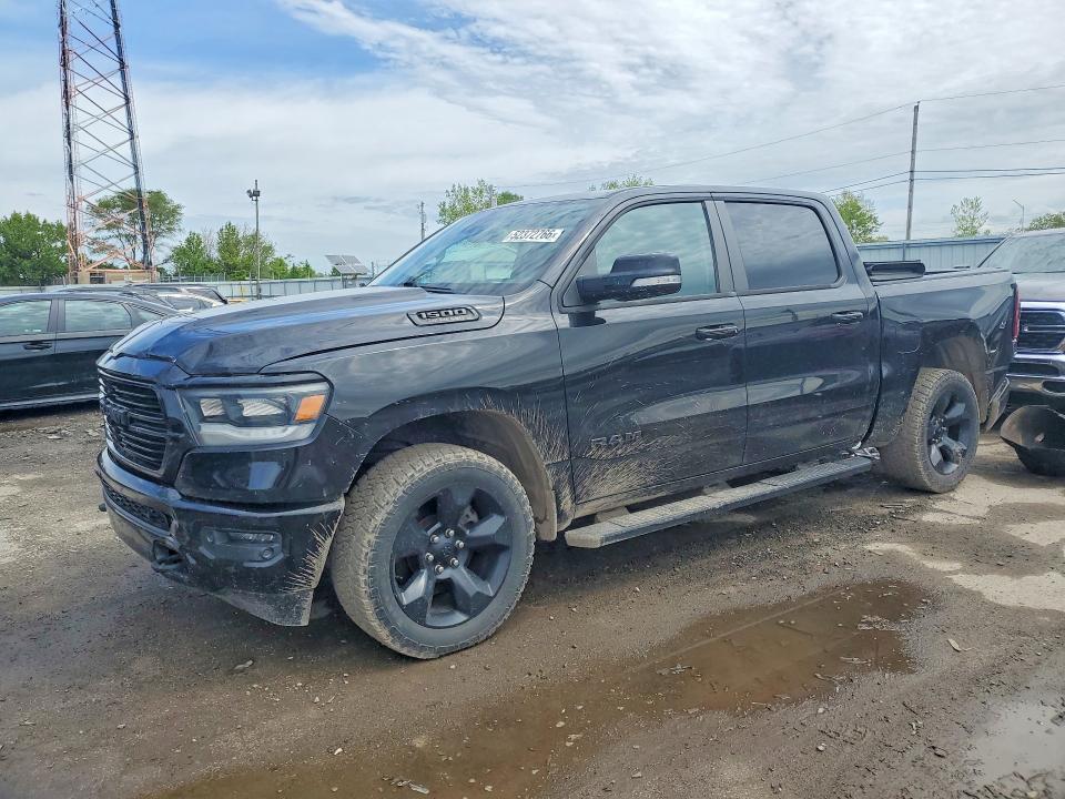 52372766 :رقم المزاد ، 1C6SRFFT1KN583744 vin ، 2019 Ram 1500 مزاد بيع