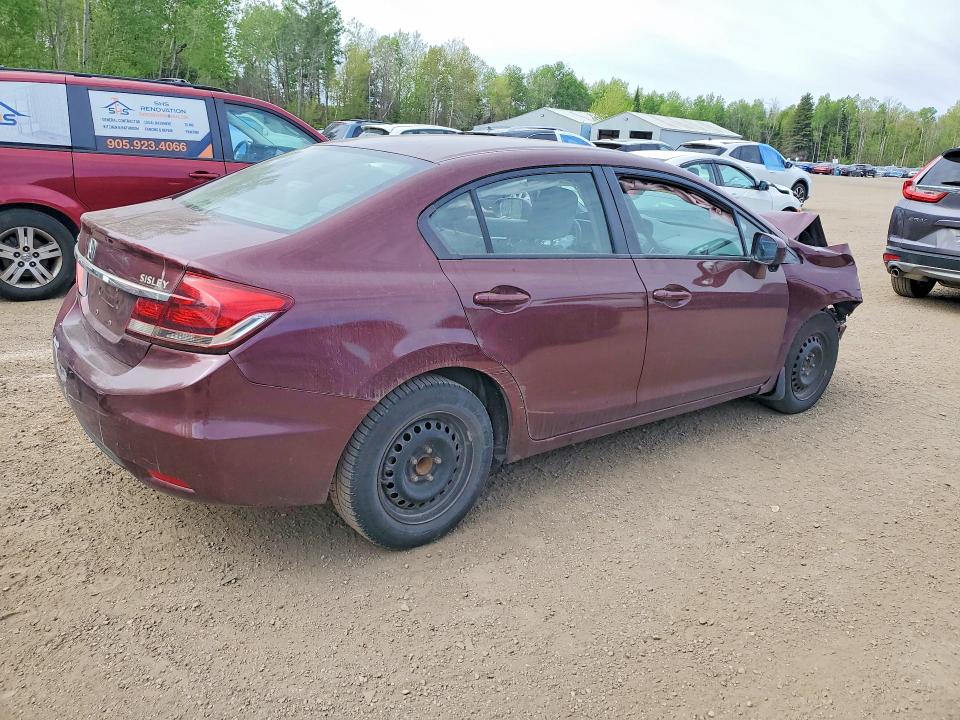 Продажа на аукционе авто 2014 Honda Civic, vin: 2HGFB2F52EH014599, номер лота: 53522446