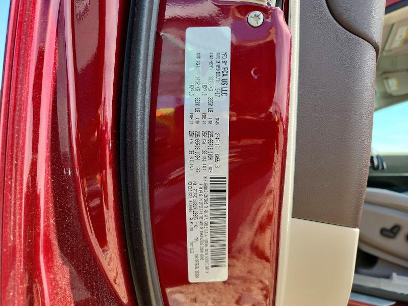 53783016 :رقم المزاد ، 2C4RC1BG8JR128685 vin ، 2018 Chrysler Pacifica مزاد بيع