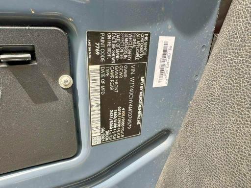 2021 Mercedes-benz Sprinter მანქანა იყიდება აუქციონზე, vin: W1Y40CHY4MT070579, აუქციონის ნომერი: 47865176