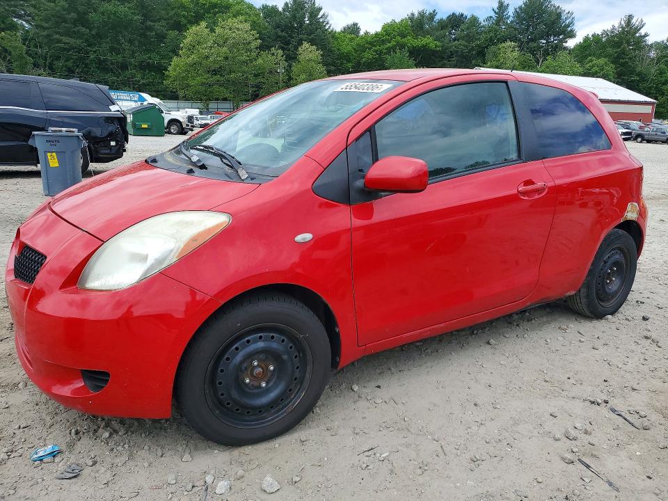 55540386 :رقم المزاد ، JTDJT923885184724 vin ، 2008 Toyota Yaris مزاد بيع