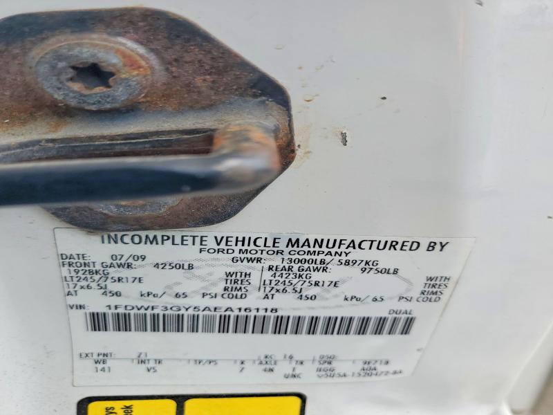Продажа на аукционе авто 2010 Ford F350, vin: 1FDWF3GY5AEA16118, номер лота: 53470886