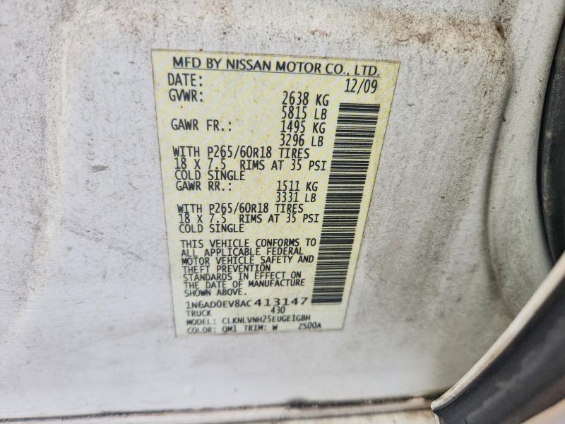 Продаж на аукціоні авто 2010 Nissan Frontier, vin: 1N6AD0EV8AC413147, номер лоту: 53126266