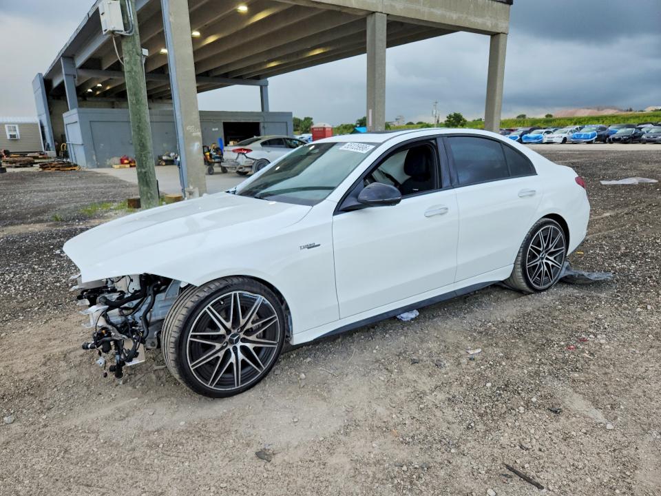55125996 :رقم المزاد ، W1KAF8HB4TR305580 vin ، 2026 Mercedes-benz C مزاد بيع