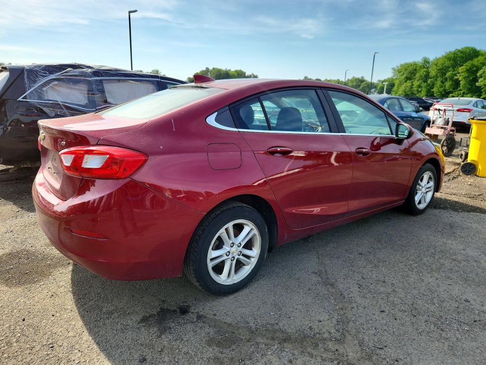 2017 Chevrolet Cruze მანქანა იყიდება აუქციონზე, vin: 1G1BE5SM3H7134164, აუქციონის ნომერი: 53999106
