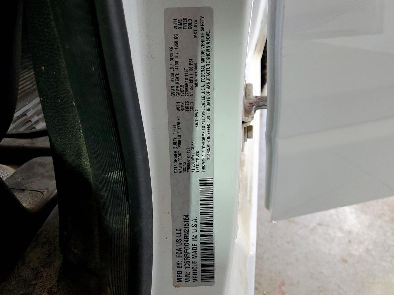 53781016 :رقم المزاد ، 1C6RRFGG4RN215164 vin ، 2024 Ram 1500 مزاد بيع