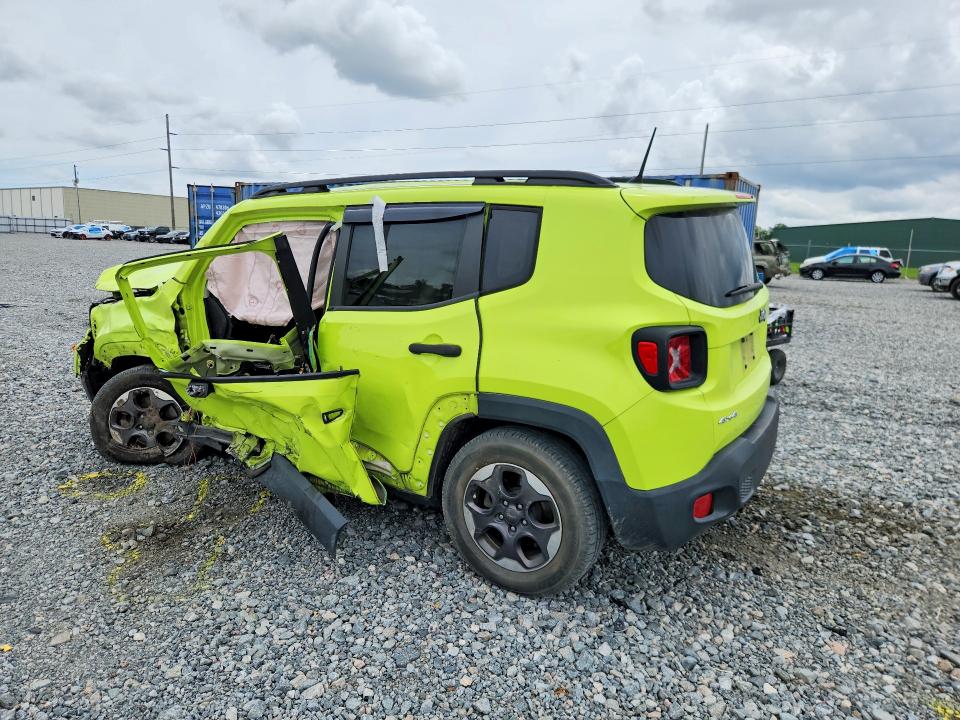 2017 Jeep Renegade მანქანა იყიდება აუქციონზე, vin: ZACCJBAB9HPG31941, აუქციონის ნომერი: 55036856