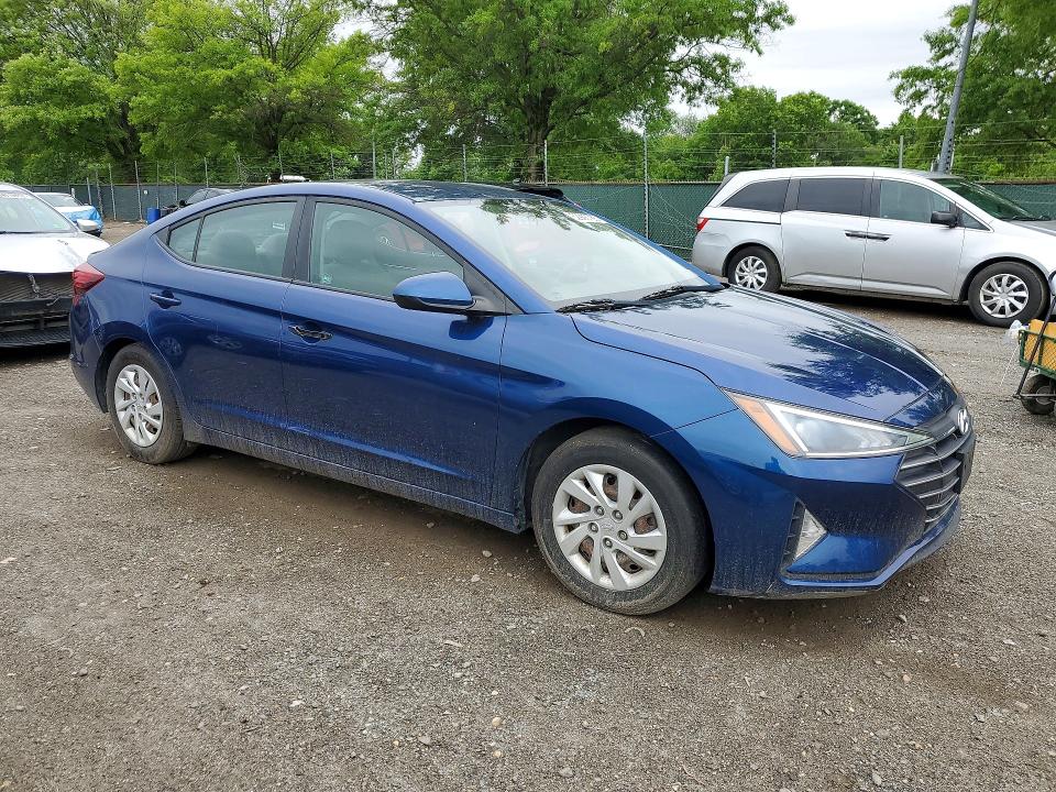 52903726 :رقم المزاد ، 5NPD74LF3KH449263 vin ، 2019 Hyundai Elantra مزاد بيع