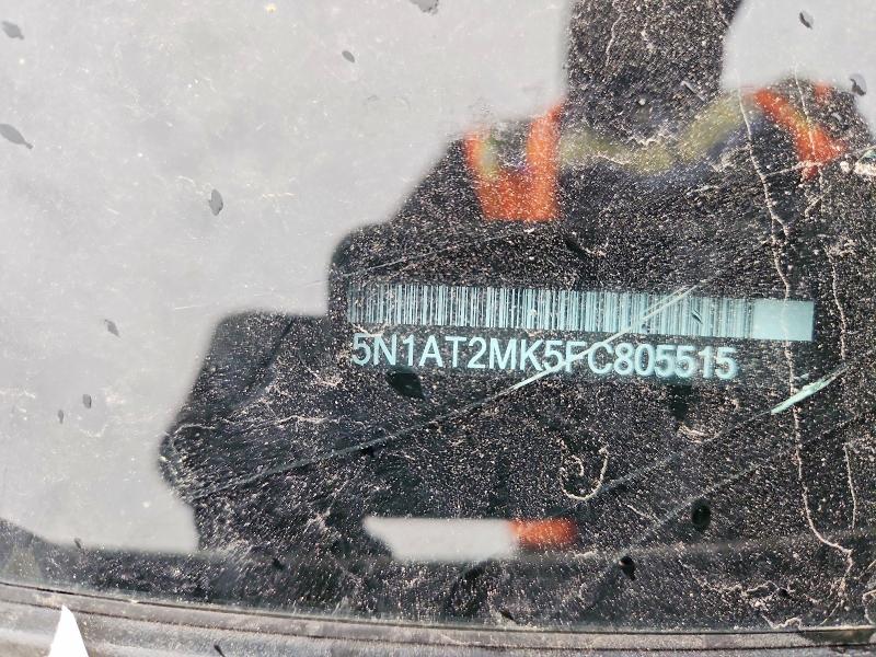 53404546 :رقم المزاد ، 5N1AT2MK5FC805515 vin ، 2015 Nissan Rogue مزاد بيع