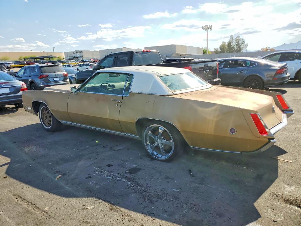 1968 Cadillac 2 Dr. მანქანა იყიდება აუქციონზე, vin: H8146852, აუქციონის ნომერი: 54890316