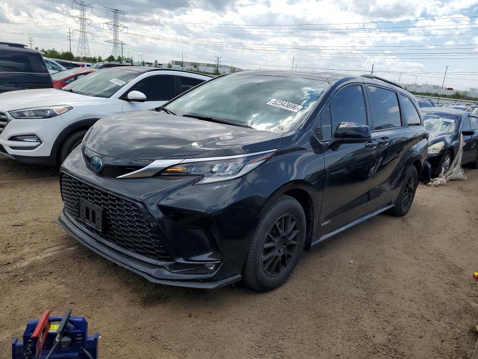 Aukcja sprzedaży 2021 Toyota Sienna, vin: 5TDDRKECXMS012195, numer aukcji: 52343696