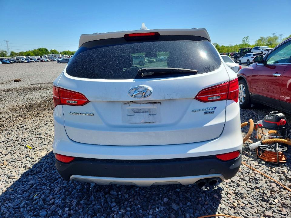 2015 Hyundai Santa Fe Sport მანქანა იყიდება აუქციონზე, vin: 5XYZW4LA3FG245329, აუქციონის ნომერი: 53130816