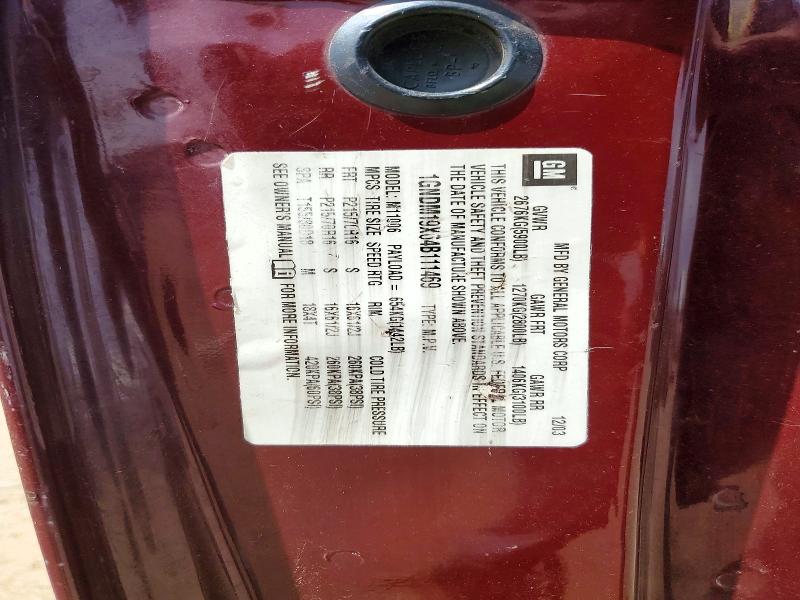 2004 Chevrolet Astro მანქანა იყიდება აუქციონზე, vin: 1GNDM19X64B111469, აუქციონის ნომერი: 54245456