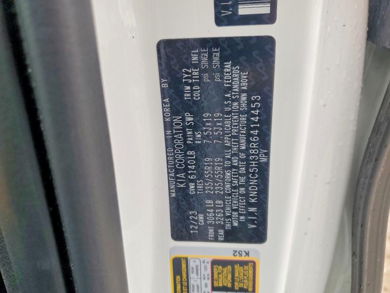 55412236 :رقم المزاد ، KNDNC5H38R6414453 vin ، 2024 Kia Carnival مزاد بيع