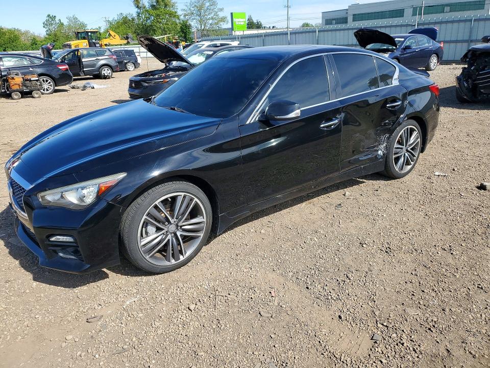 Auction sale of the 2015 Infiniti Q50, vin: JN1BV7AR7FM414722, lot number: 55081826