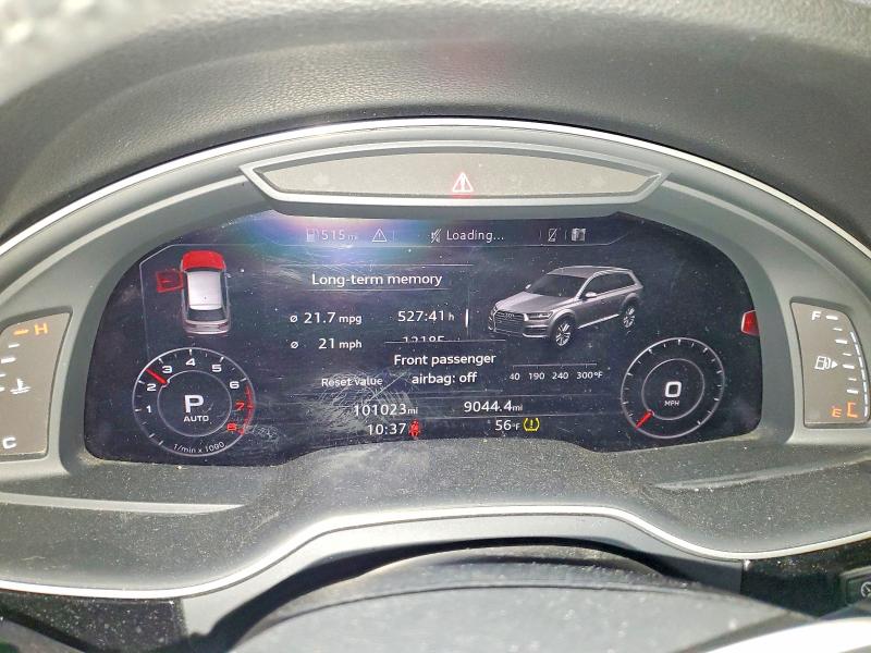 52088256 :رقم المزاد ، WA1LAAF75KD043775 vin ، 2019 Audi Q7 مزاد بيع