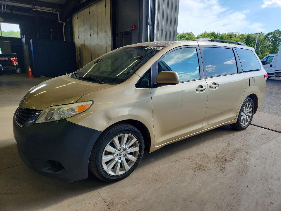 2012 Toyota Sienna მანქანა იყიდება აუქციონზე, vin: 5TDJK3DC3CS046427, აუქციონის ნომერი: 55303266