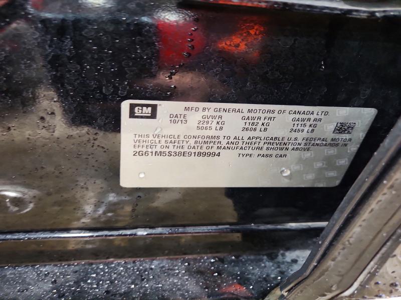 Продажа на аукционе авто 2014 Cadillac Xts, vin: 2G61M5S38E9189994, номер лота: 52078806
