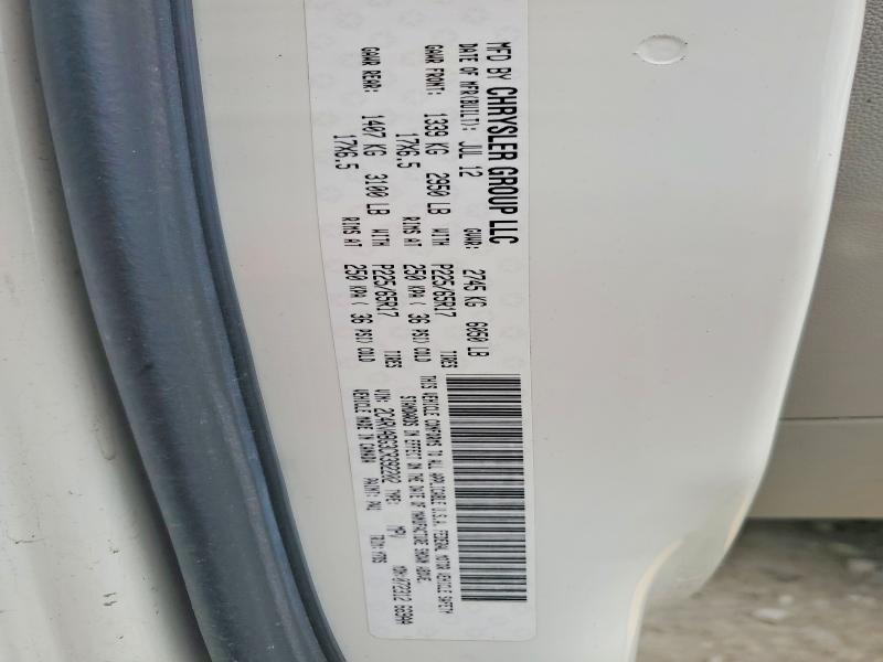 Aukcja sprzedaży 2012 Volkswagen Routan, vin: 2C4RVABG3CR392202, numer aukcji: 54135576