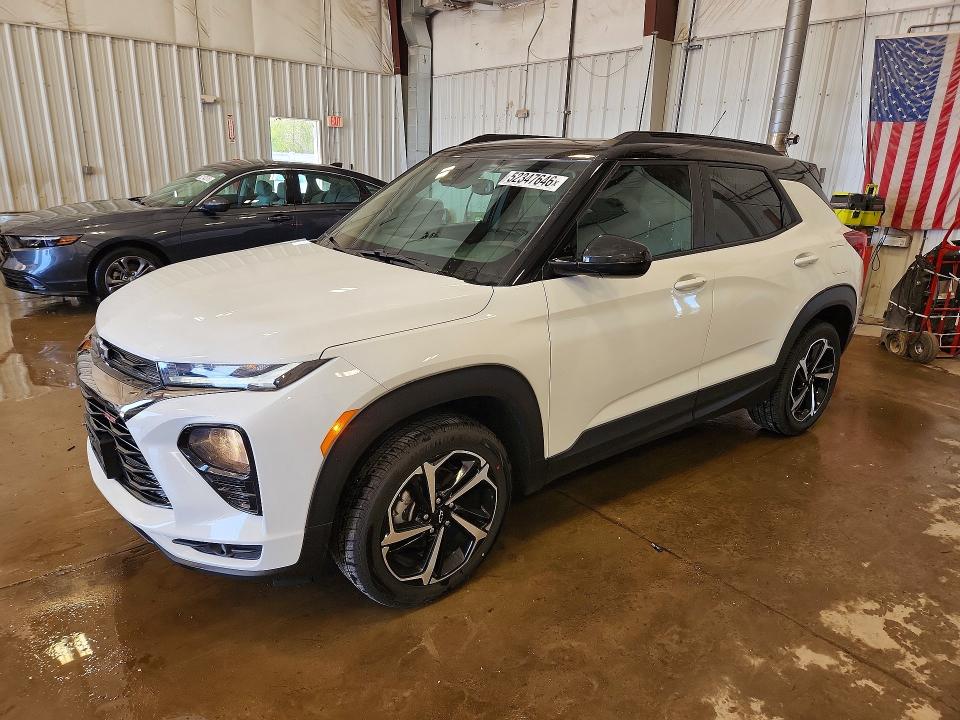 Aukcja sprzedaży 2022 Chevrolet Trailblazer, vin: KL79MUSL0NB098000, numer aukcji: 52347646