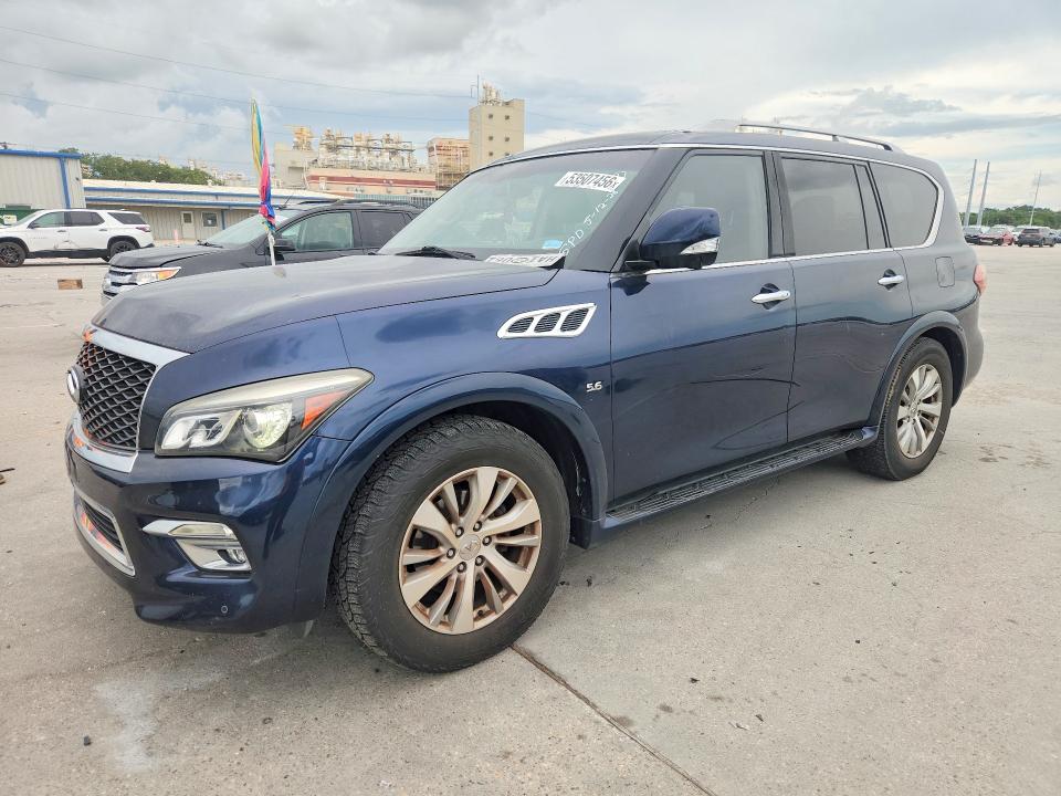 2017 Infiniti Qx80 მანქანა იყიდება აუქციონზე, vin: JN8AZ2NE1H9152536, აუქციონის ნომერი: 53507456