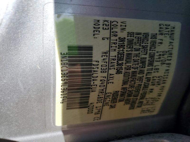 55320476 :رقم المزاد ، 3N1BC13E59L361546 vin ، 2009 Nissan Versa مزاد بيع
