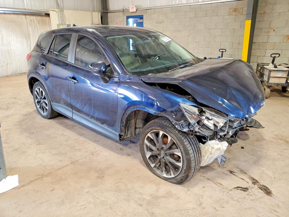 52762536 :رقم المزاد ، JM3KE4DY6G0839847 vin ، 2016 Mazda Cx-5 مزاد بيع