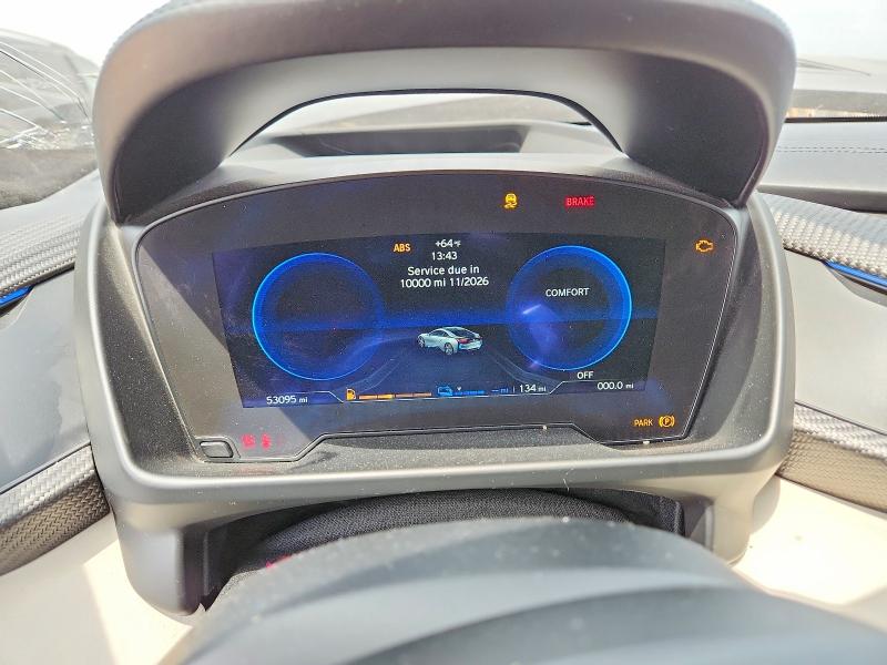 54093806 :رقم المزاد ، WBY2Z4C54K7F08271 vin ، 2019 Bmw I8 مزاد بيع
