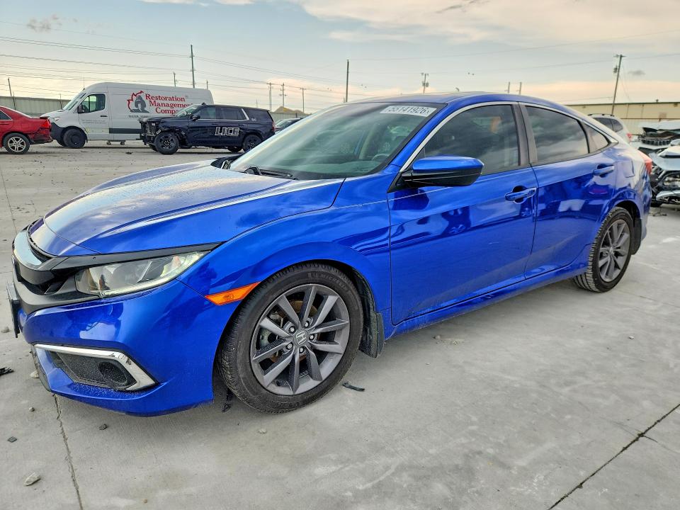 2019 Honda Civic მანქანა იყიდება აუქციონზე, vin: 19XFC1F38KE017633, აუქციონის ნომერი: 55141926
