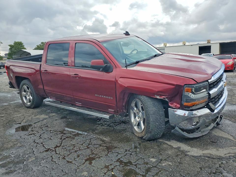 52593676 :رقم المزاد ، 3GCPCREC1HG115498 vin ، 2017 Chevrolet Silverado مزاد بيع