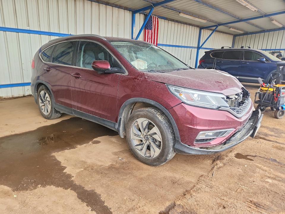 55161916 :رقم المزاد ، 5J6RM4H97FL034850 vin ، 2015 Honda Cr-v مزاد بيع