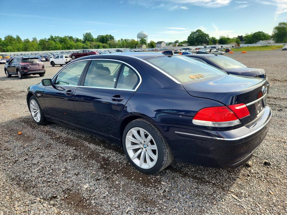 54781246 :رقم المزاد ، WBAHN835X7DT74738 vin ، 2007 Bmw 750 مزاد بيع
