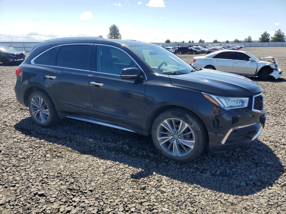 54553206 :رقم المزاد ، 5FRYD4H52HB027386 vin ، 2017 Acura Mdx مزاد بيع