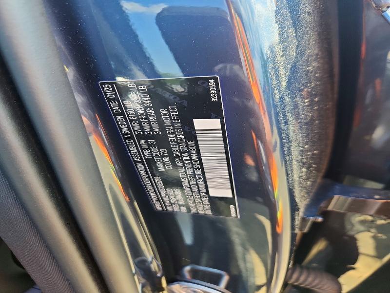Продаж на аукціоні авто 2025 Volvo Xc90, vin: YV4M12PA8S1365769, номер лоту: 53912716