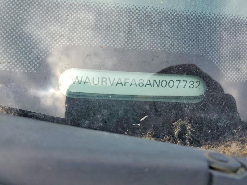 2010 Audi A8 მანქანა იყიდება აუქციონზე, vin: WAURVAFA8AN007732, აუქციონის ნომერი: 53492176