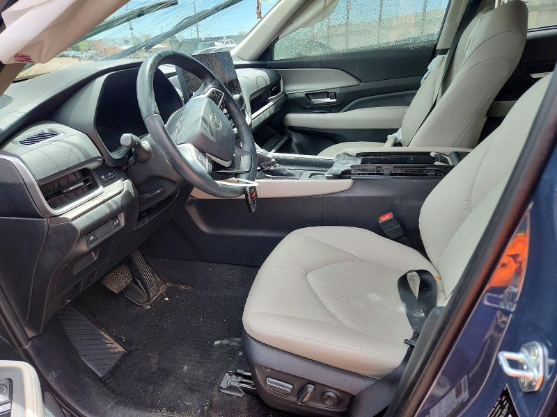 52782786 :رقم المزاد ، 5TDAAAB57RS008591 vin ، 2024 Toyota Grand Highlander مزاد بيع
