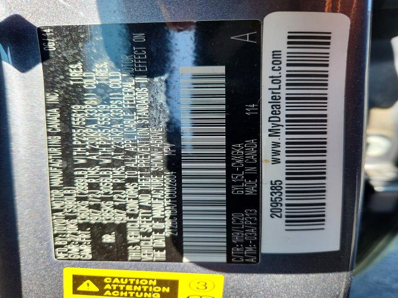 2015 Lexus Rx მანქანა იყიდება აუქციონზე, vin: 2T2BC1BA7FC002804, აუქციონის ნომერი: 53955296