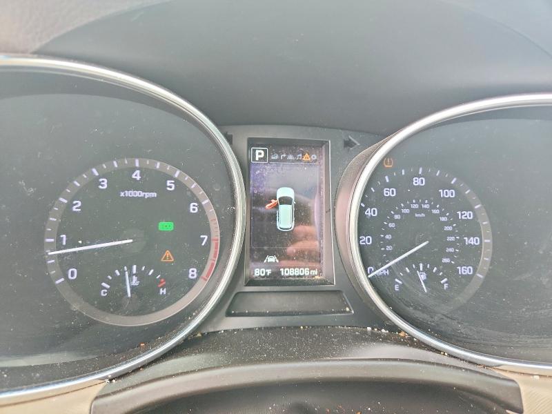 2017 Hyundai Santa Fe მანქანა იყიდება აუქციონზე, vin: KM8SR4HF9HU216637, აუქციონის ნომერი: 52267646