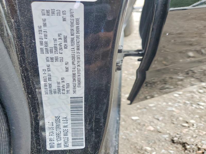 Aukcja sprzedaży 2024 Ram 1500, vin: 1C6RREJT0RN100545, numer aukcji: 54787206